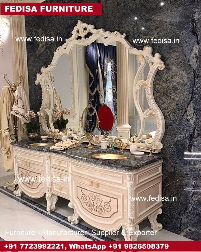 Dressing Table, Beech Dressing Table Mini Vanity Table