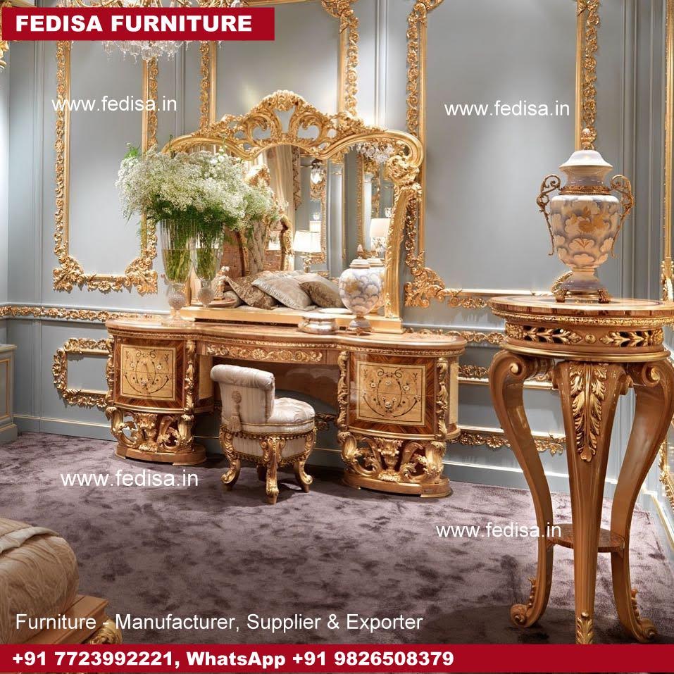 Modern Dressing Table, Classic Dressing Table Compact Vanity Table