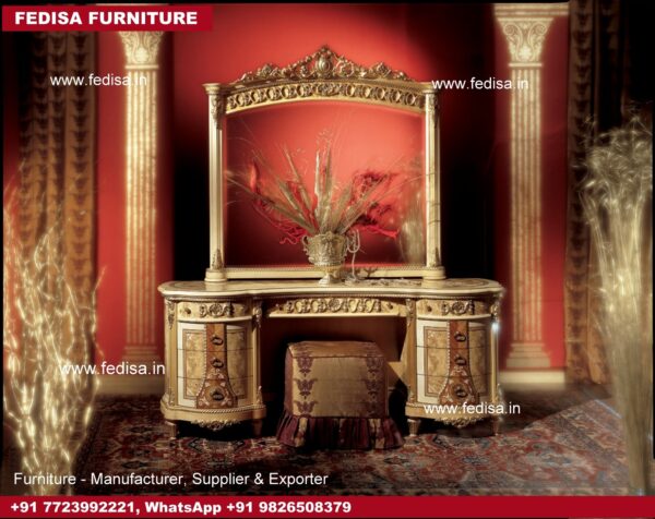 Dressing Table With Drawers, Aesthetic Dressing Table Charmaid Vanity Set