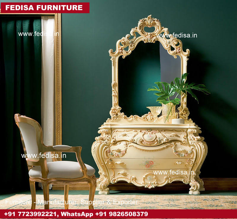 Makeup Table, Small Makeup Vanity Table Revolving Dressing Table