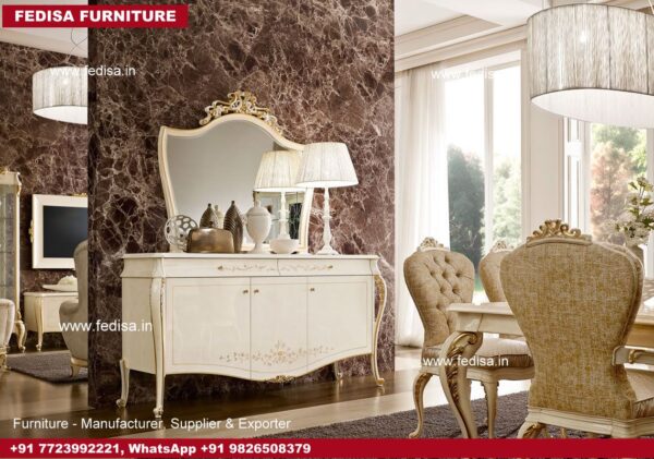 Dressing Table, Rotating Dressing Table Copper Dressing Table