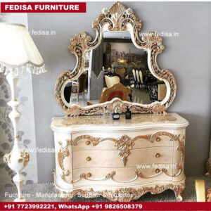 Makeup Table, Dressing Table Unit Antique Makeup Table
