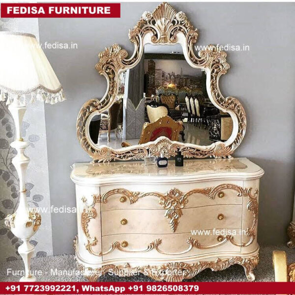 Makeup Table, Dressing Table Unit Antique Makeup Table