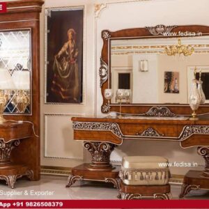 Makeup Vanity With Lights, Cabinet With Dressing Table Crystal Dressing Table