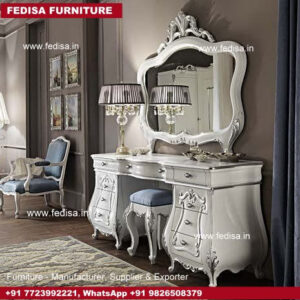 Makeup Vanity With Lights, Oak Vanity Table Dressing Table With Almari