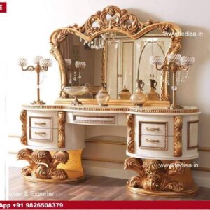 Makeup Table, Farnichar Dressing Table Reclaimed Wood Dressing Table