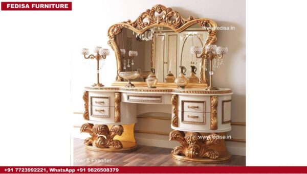 Makeup Table, Farnichar Dressing Table Reclaimed Wood Dressing Table