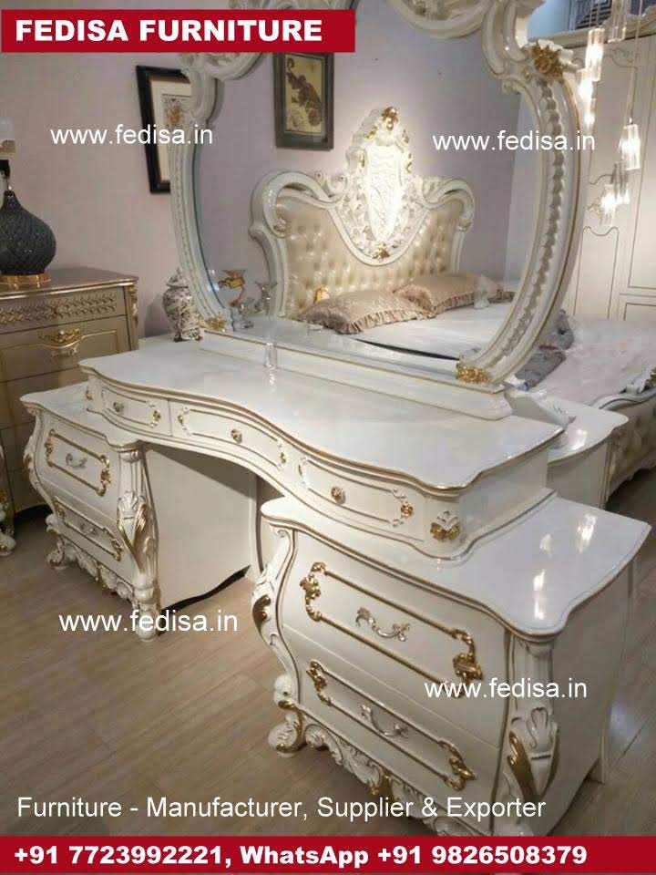 Dressing Table With Drawers, Dressing Table Chair With Back Dressing Table With Bulbs