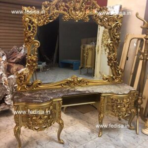 Makeup Table, Vanity Set For Bedroom Childrens White Dressing Table