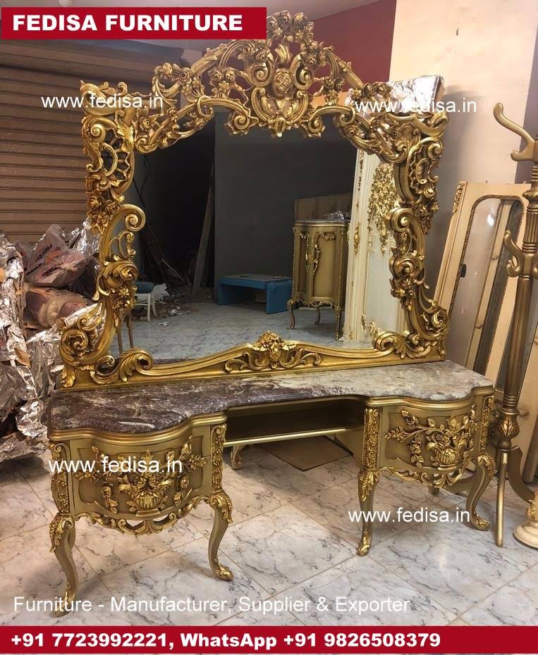 Makeup Table, Vanity Set For Bedroom Childrens White Dressing Table