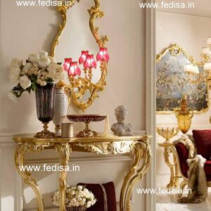 Dressing Table With Drawers, Mirrored Vanity Dressing Table Puspa Furniture Dressing Table