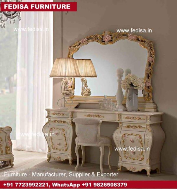 Dressing Table, Low Cost Dressing Table Marble Makeup Table