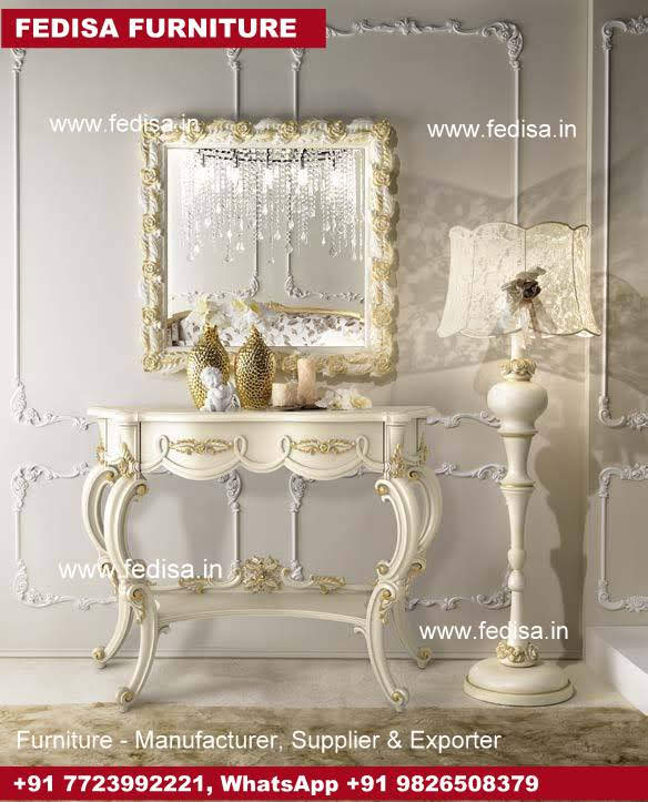 Dressing Table With Drawers, Dressing Table Led Folding Makeup Table