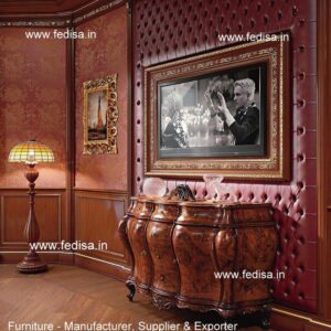 Makeup Vanity With Lights, Hairpin Dressing Table One Drawer Dressing Table