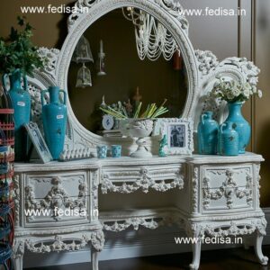 Mirrored Dressing Table, Small Dressing Table Mirrors Taupe Dressing Table