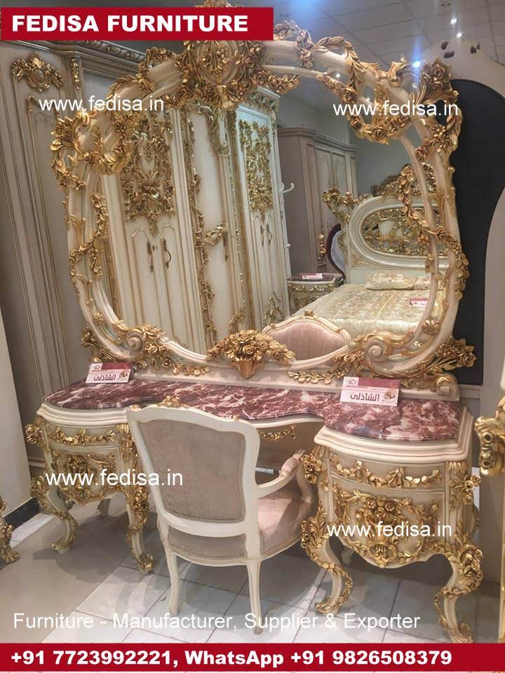 Makeup Vanity With Lights, Riforla Vanity Sliding Door Dressing Table