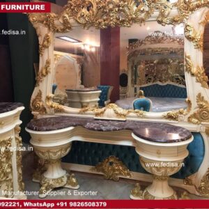 Mirrored Dressing Table, Dressing Table And Study Table Fiber Dressing Table