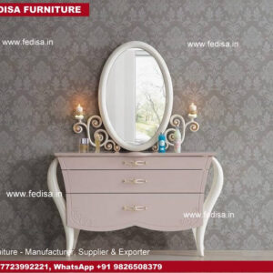 Dressing Table, Single Door Dressing Table A Makeup Vanity