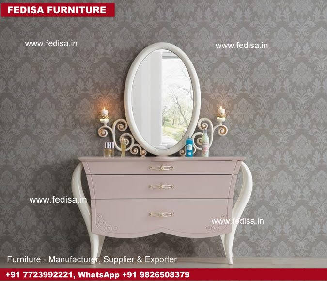 Dressing Table, Single Door Dressing Table A Makeup Vanity
