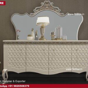 Makeup Vanity With Lights, Upholstered Dressing Table White Bedroom Furniture Sets With Dressing Table