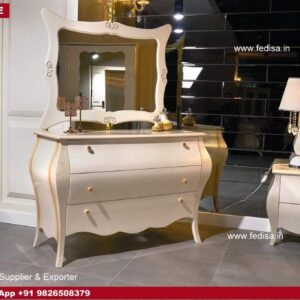 Mirrored Dressing Table, Amelie Dressing Table Dressing Table With Door