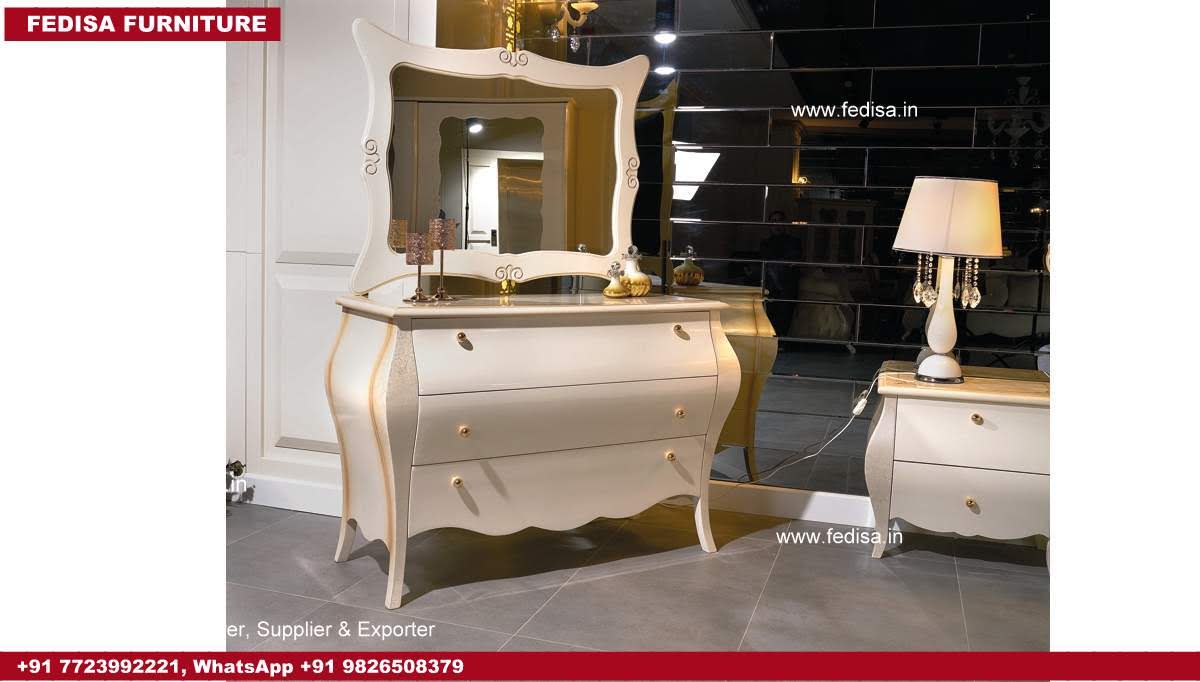 Mirrored Dressing Table, Amelie Dressing Table Dressing Table With Door