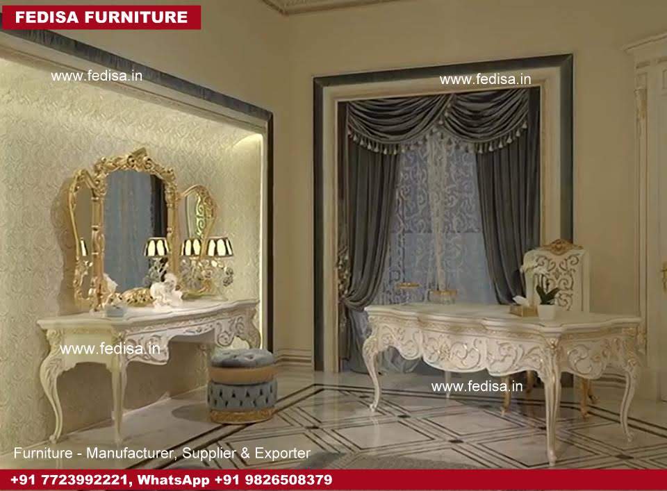 Makeup Table, Sagwan Dressing Table Isla Dressing Table