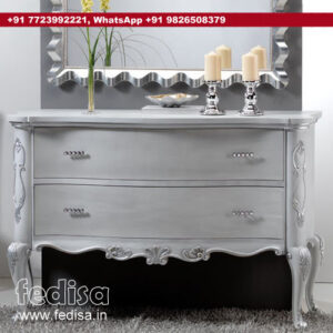 Dressing Table, Danish Dressing Table Plain White Dressing Table