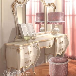 Mirrored Dressing Table, Engineered Wood Dressing Table Micke Dressing Table
