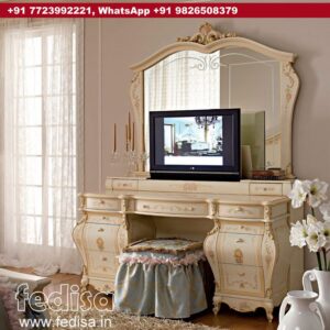 Makeup Table, Sarcoxie Dressing Table Chantilly Dressing Table