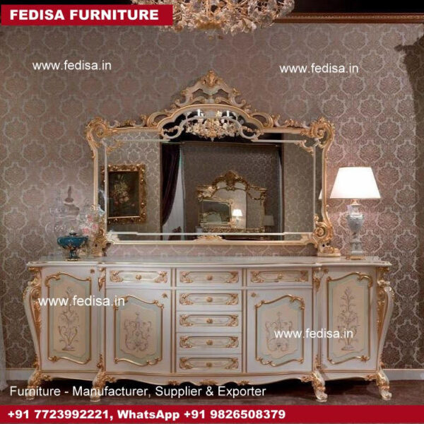 Dressing Table With Drawers, New Stylish Dressing Table Battery Light For Dressing Table