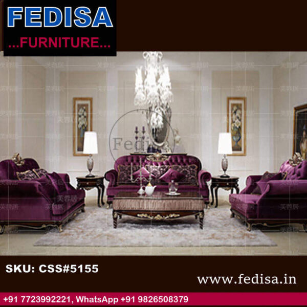 Buy Modern Classic Sofa Set L Shaped Lounge Blue Sofa Set Damro Sofa Set