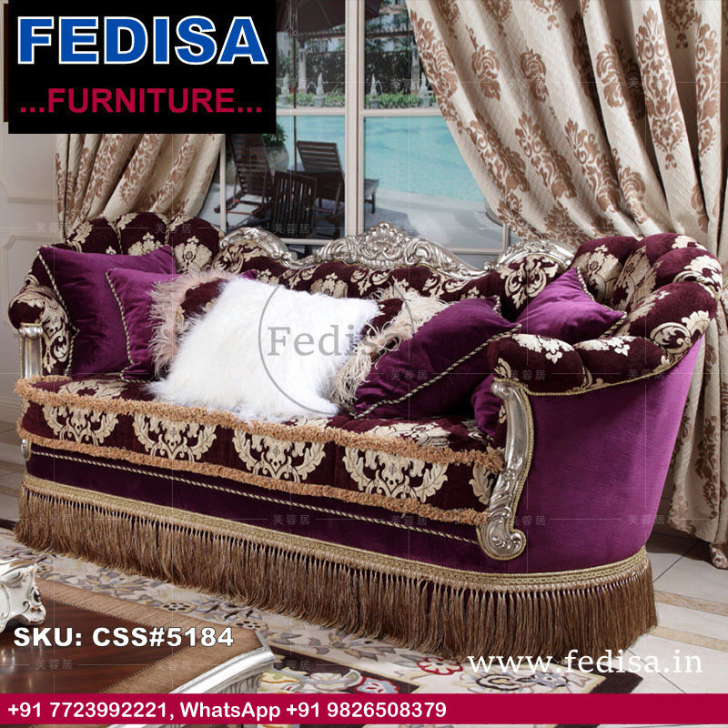 Luxury Classic Sofa Set Sofa Cushion Set Red Sofa Set Seti Sofa