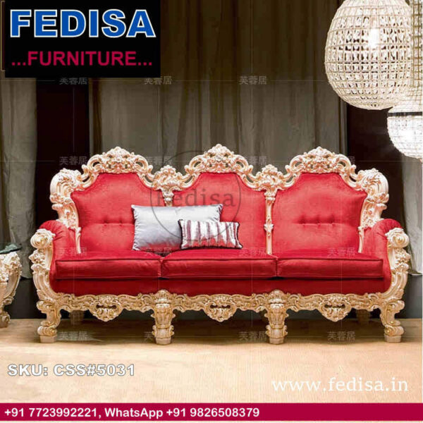 Luxury Classic Sofa Set Brown Leather Sofa Set Wooden Sofa Cushion Price Turkish Sofa Set