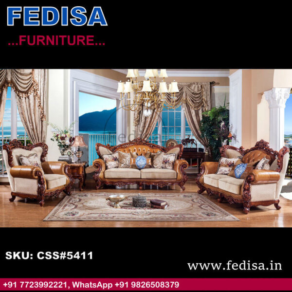 Classic Sofa Set Lakdi Sofa Modern L Shaped Couch Sagwan Lakdi Ka Sofa Set