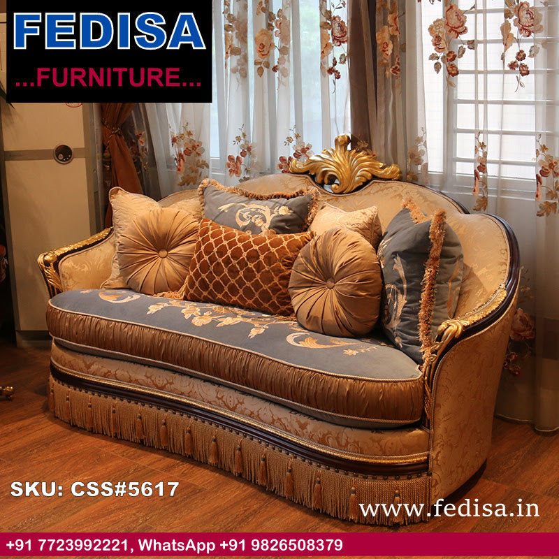 Buy Modern Classic Sofa Set Navy Living Room Set 5 Seater Sofa Set Price Below 15000 Cane Sofa Set Online