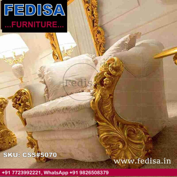 Classic Sofa Set Brown Leather L Shaped Couch Sofa Gaddi Set Beige Sofa Sectional