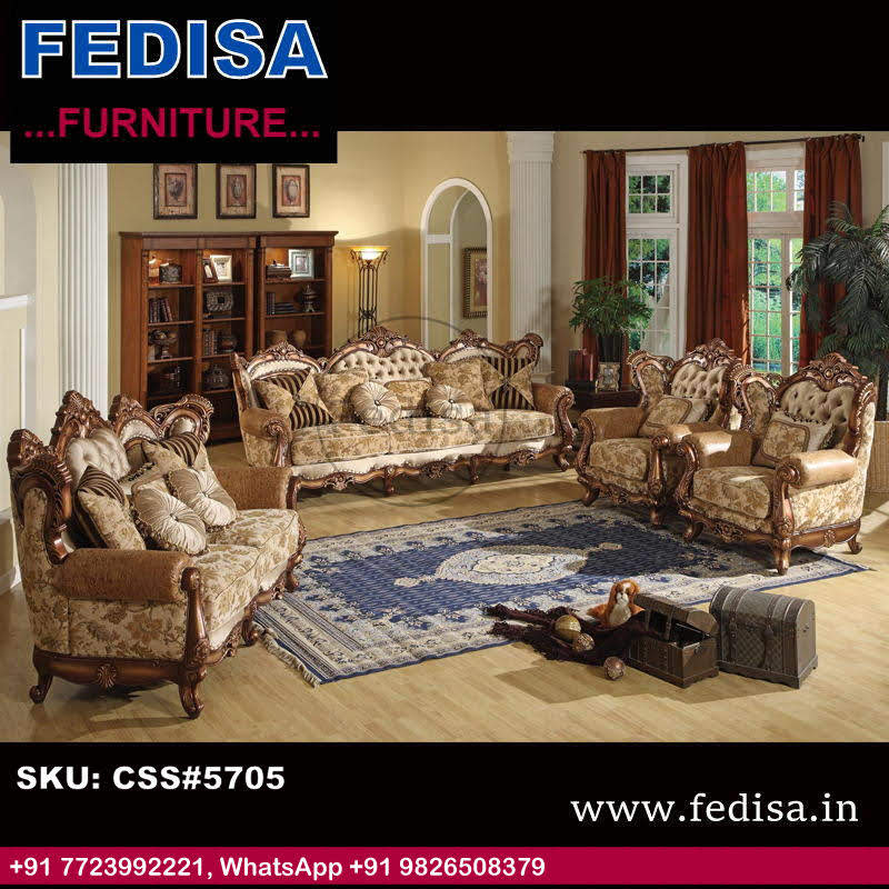 Luxury Sofa Set Pink Couch Set Blue Living Room Furniture Sets 7 Seater Sofa L Shape