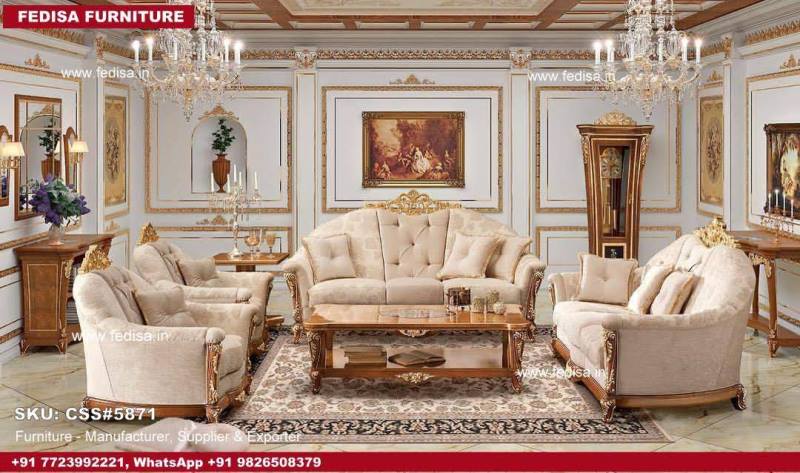 Classic Sofa Set L Shape Sofa Colour Combination Amaya Fabric Sleeper Sofa Sectional Tv Sofa Set