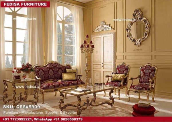Luxury Sofa Set Fabric Living Room Sets Raja Sofa Set Modern Sleeper Sofa Sectional