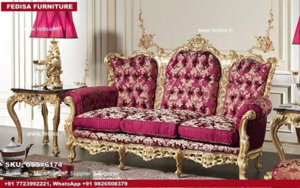 Luxury Sofa Set Sagwan Wood Sofa Set Dark Green Sofa Set Bed Type Sofa Set
