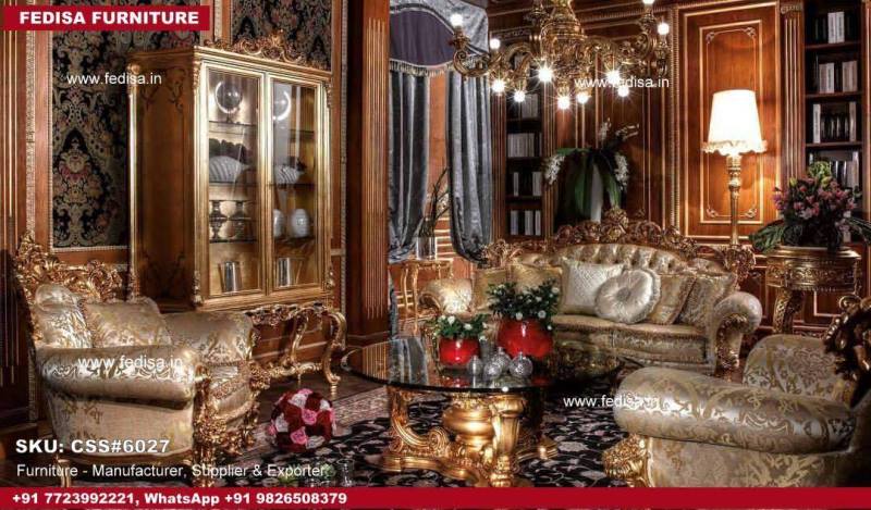 Luxury Classic Sofa Set Luxury L Shape Sofa Set Pine Wood Sofa Set