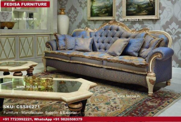 Luxury Sofa Set Floral Sofa Bed L Shape Sofa 2 Seater Best Sofa Set Under 30000