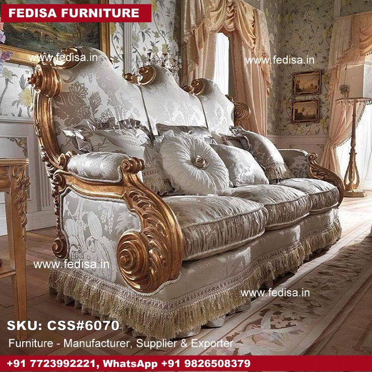 Classic Sofa Set Wooden Sofa Set In Flipkart Wood And Fabric Sofa Set