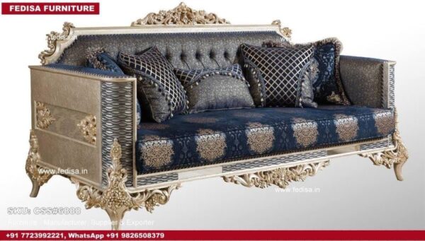 Luxury Classic Sofa Set Traditional Sofa Set Leather Sofa Set Price Seven Seater Sofa