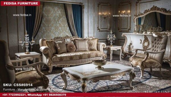 Luxury Sofa Set Sofa Sectional Sale Tufted Sofa Set White Leather Sofa Set