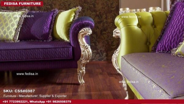 Luxury Sofa Set Beige Living Room Set Evok Sofa Set Maharaja Sofa Price