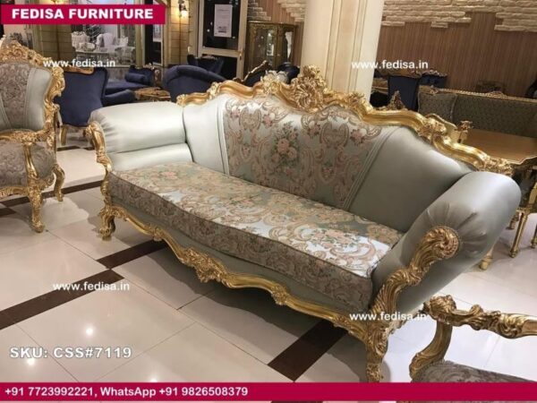 Luxury Sofa Set Teal Sofa Set Chester Sofa Set 4 Seater L Shape Sofa
