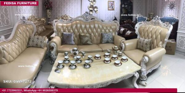 Classic Sofa Set Luxury Leather Sofa Set Sofa Set For Small Room Sheesham Wood Sofa Set