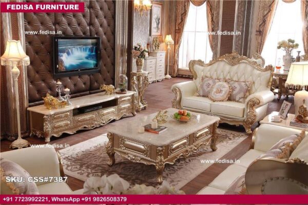 Luxury Classic Sofa Set Sofa Set 5 Seater Price Leather Couch And Chair Set Rexine Sofa Set Price